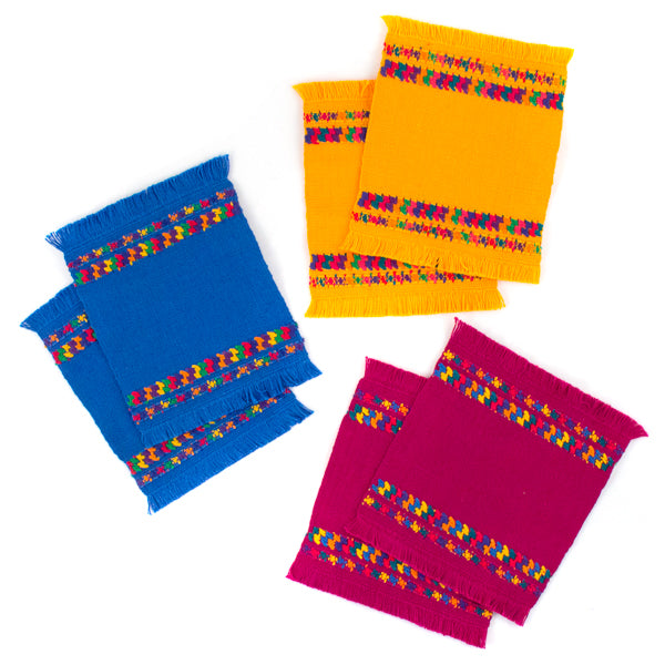 Handwoven Oven Mitt - Mayan Hands