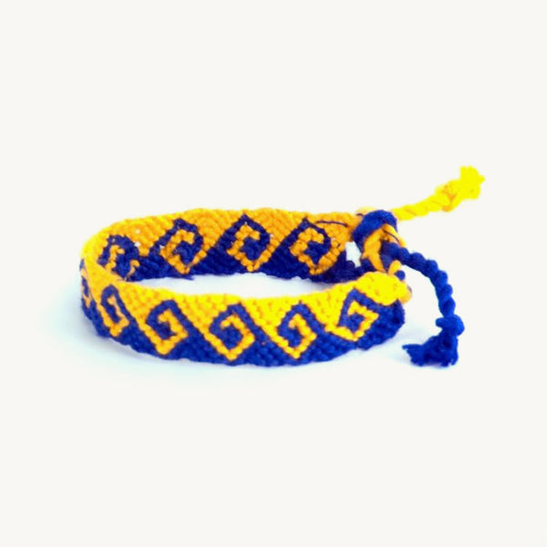 Wave friendship hot sale bracelet pattern