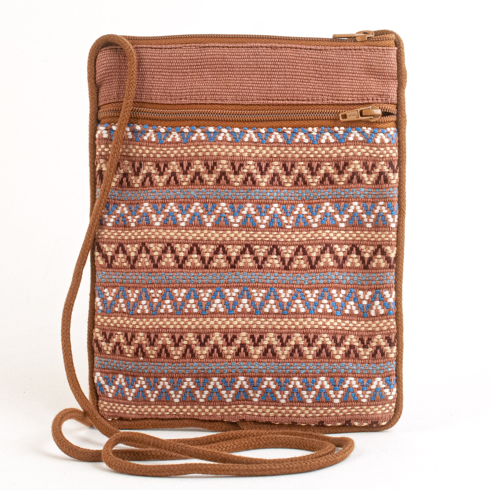 Santiago Brocade Pocket Bag | Handwoven Crossbody Bag Made in Guatemala ...