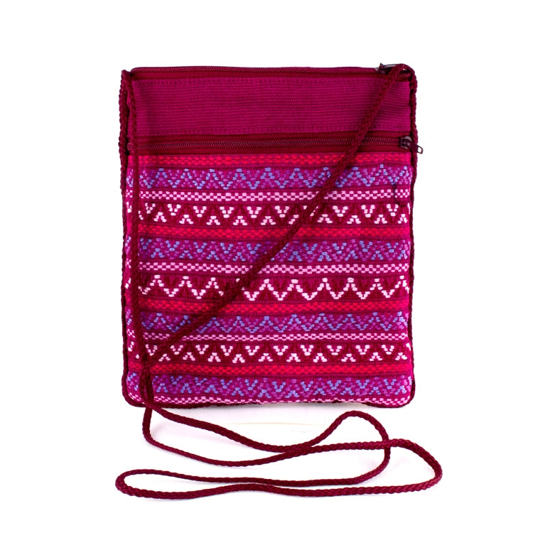 Santiago Brocade Pocket Bag | Handwoven Crossbody Bag Made in Guatemala ...